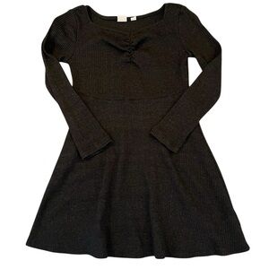 EUC - GAP Kids Girls Dress - Size 6/7, Charcoal